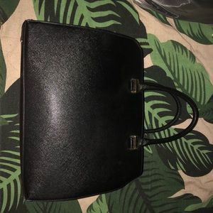Large black purse